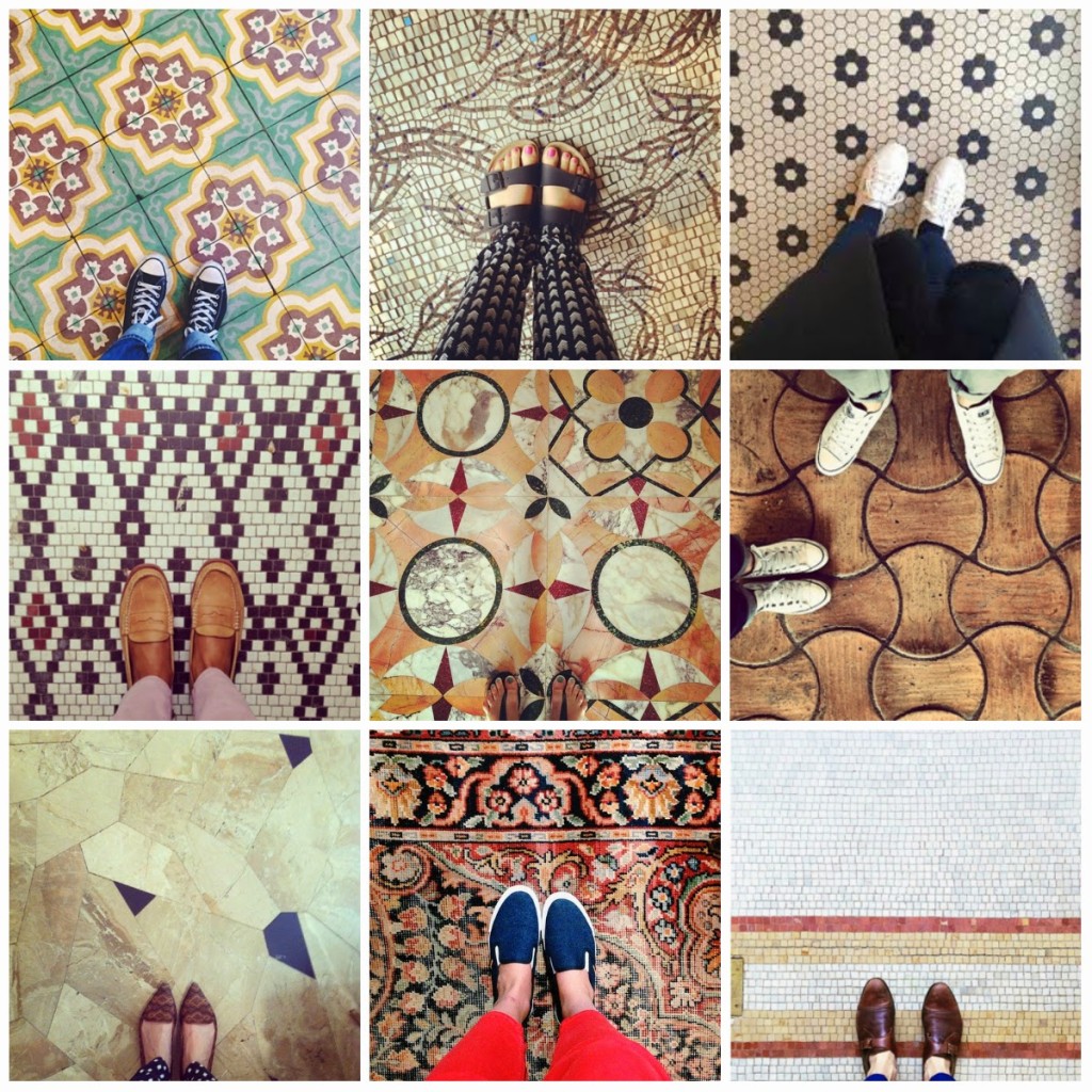 floorcore collage