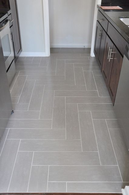 30+ Herringbone Pattern Tiled Floor & Wall Surfaces
